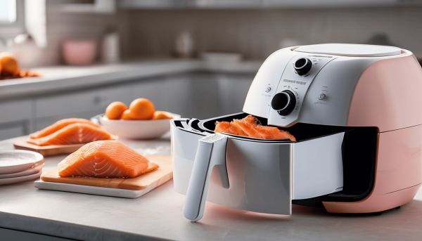 Cuisson rapide de saumon surgelés à l’air fryer