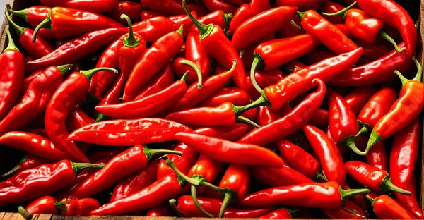 Plongez dans l'univers intense des piments frais et forts !